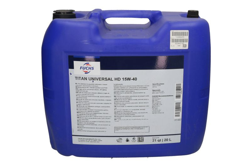 TITAN UNIV.HD 15W40 20L