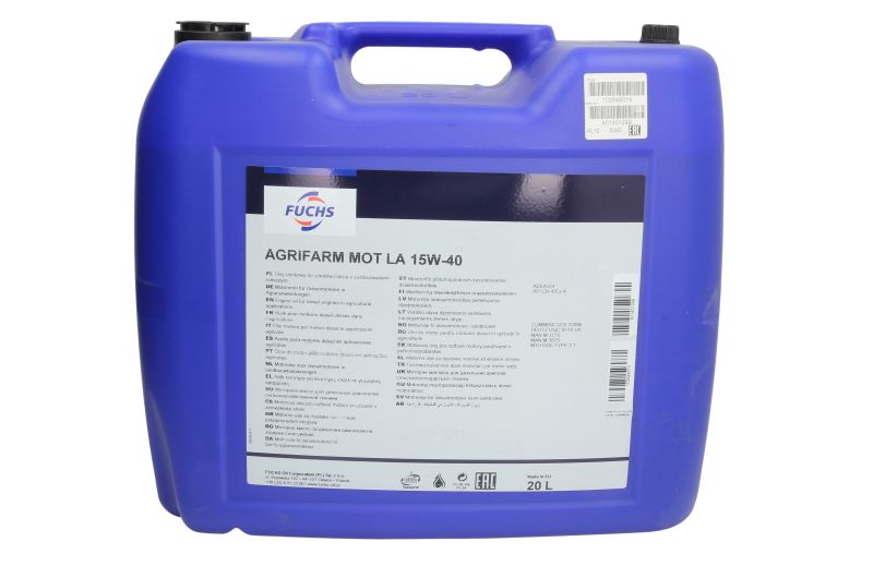 AGRIFARM MOT LA 15W40 20L
