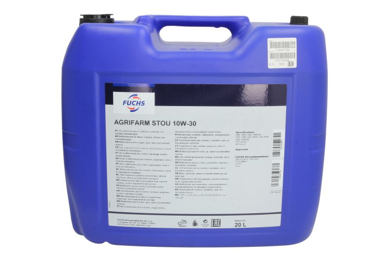 AGRIFARM STOU 10W30 20L