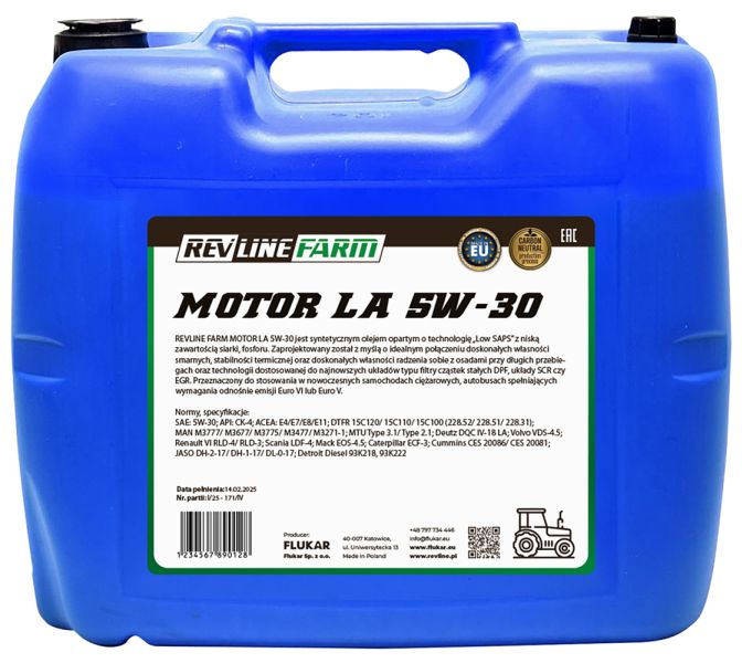 REVFARM MOT LA 5W30 20L