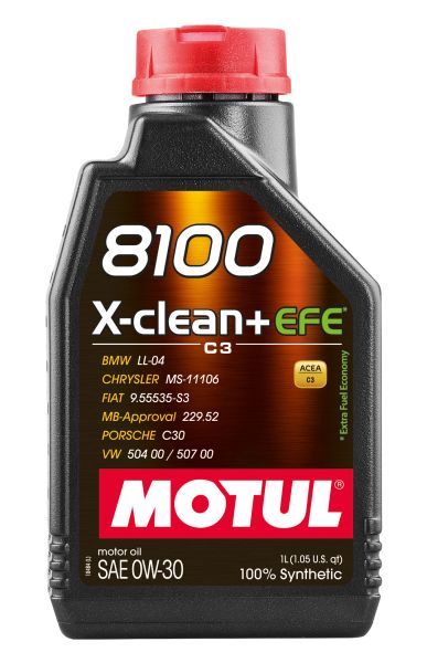 8100 XCLEAN+ EFE 0W30 1L