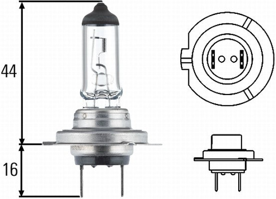 Bec H7 55W Hella