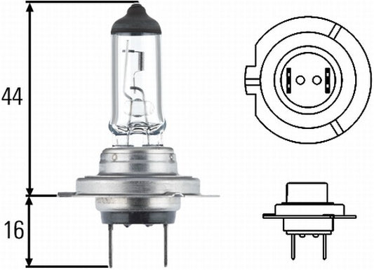 Bec H7 55W Hella