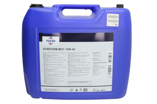 AGRIFARM MOT 15W40 20L