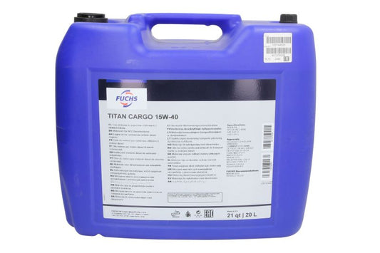 TITAN CARGO 15W40 20L