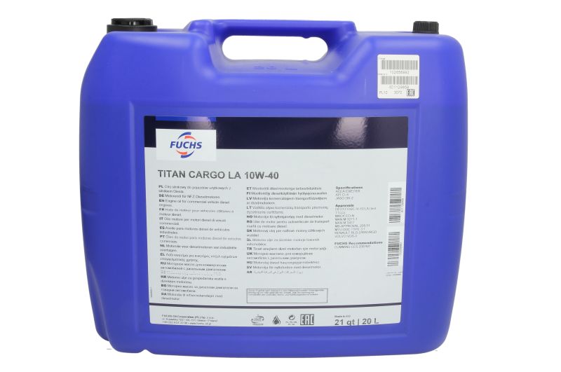 TITAN CARGO LA 10W40 20L