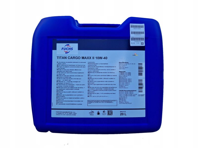 TITAN C.MAXX II 10W40 20L