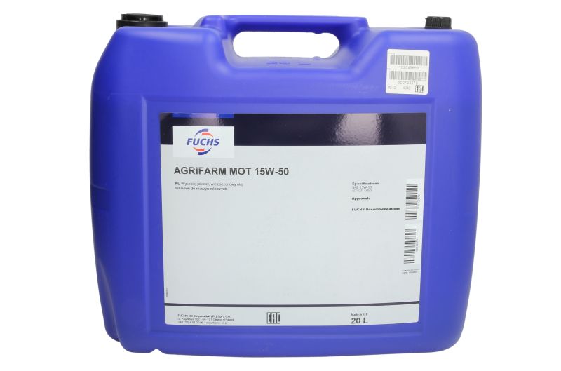 AGRIFARM MOT 15W50 20L