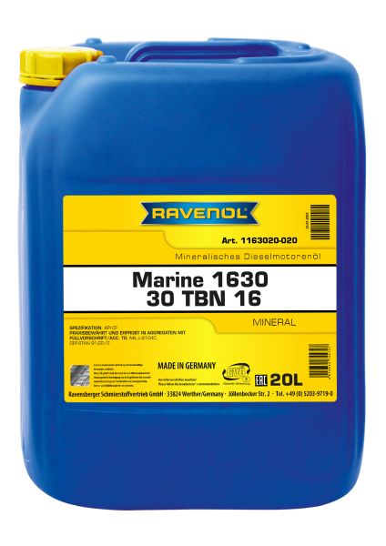 RAV 1630 SAE30 TBN16 20L