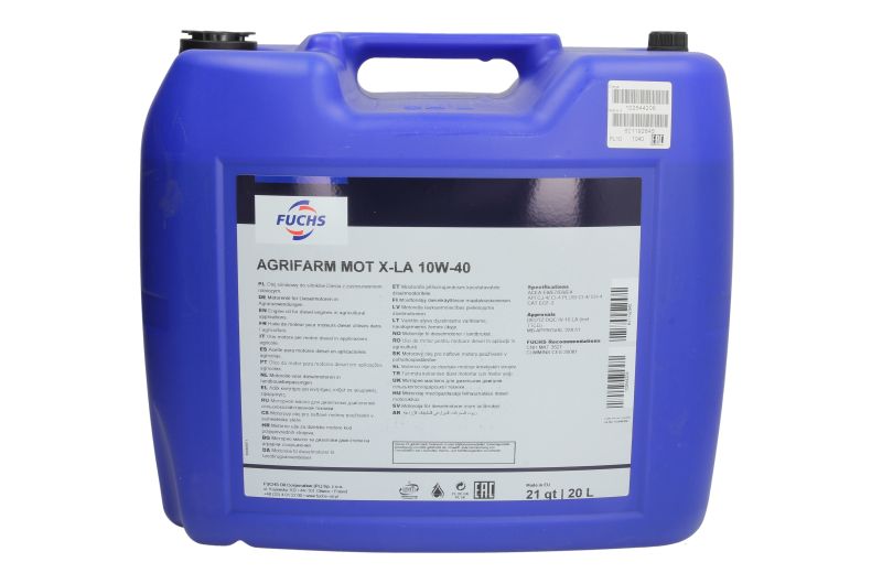 AGRIFARM MOT XLA10W40 20L