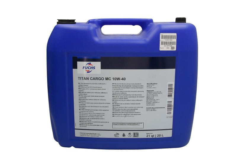 TITAN CARGO MC 10W40 20L