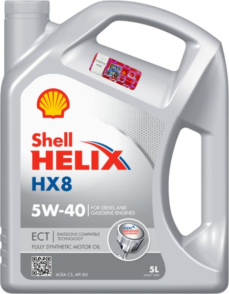 HELIX HX8 ECT 5W40 5L