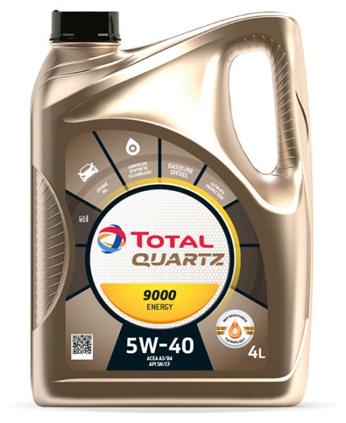 QUARTZ 9000 EN. 5W40 4L
