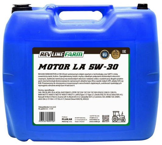 REVFARM MOT LA 5W30 20L