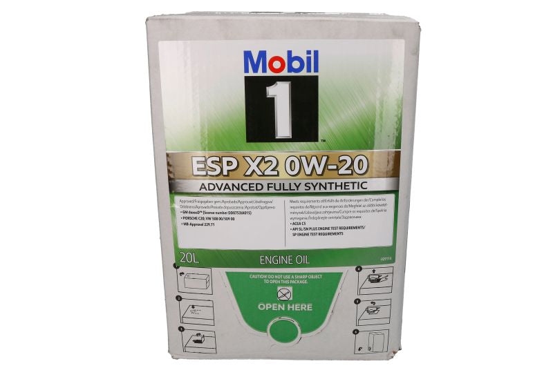 MOBIL 1 ESP 0W20 X2 20LB